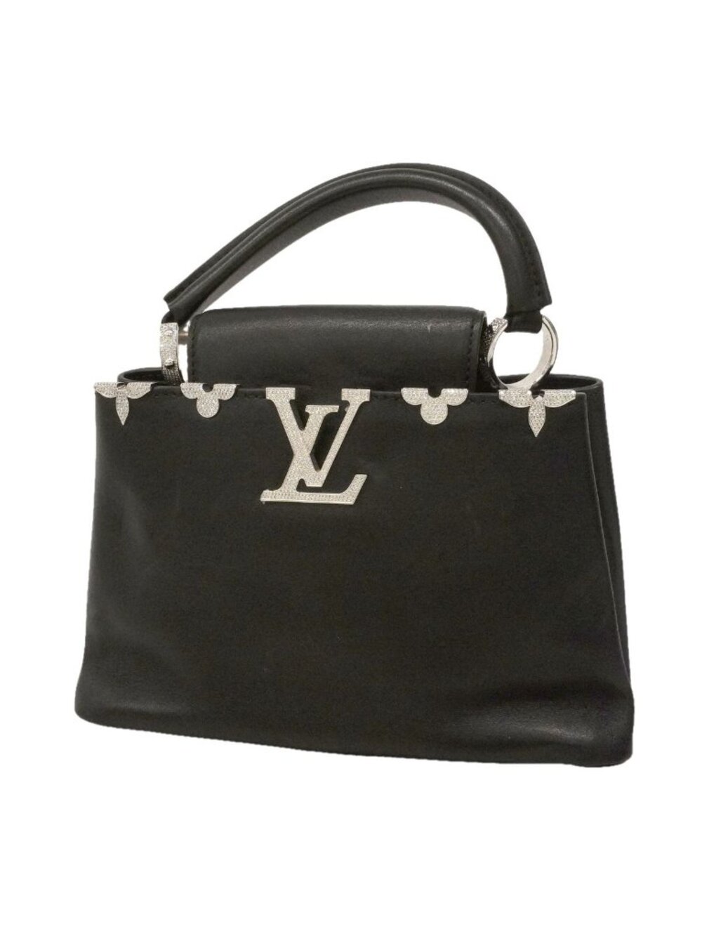 Louis Vuitton Handbag Parnassea Capucines BB Black